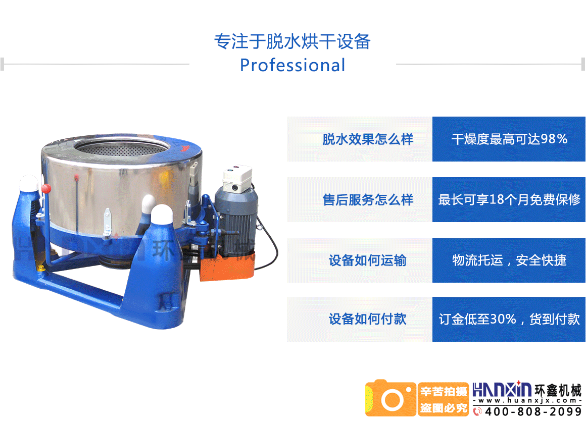 食品脫水機(jī)工作原理